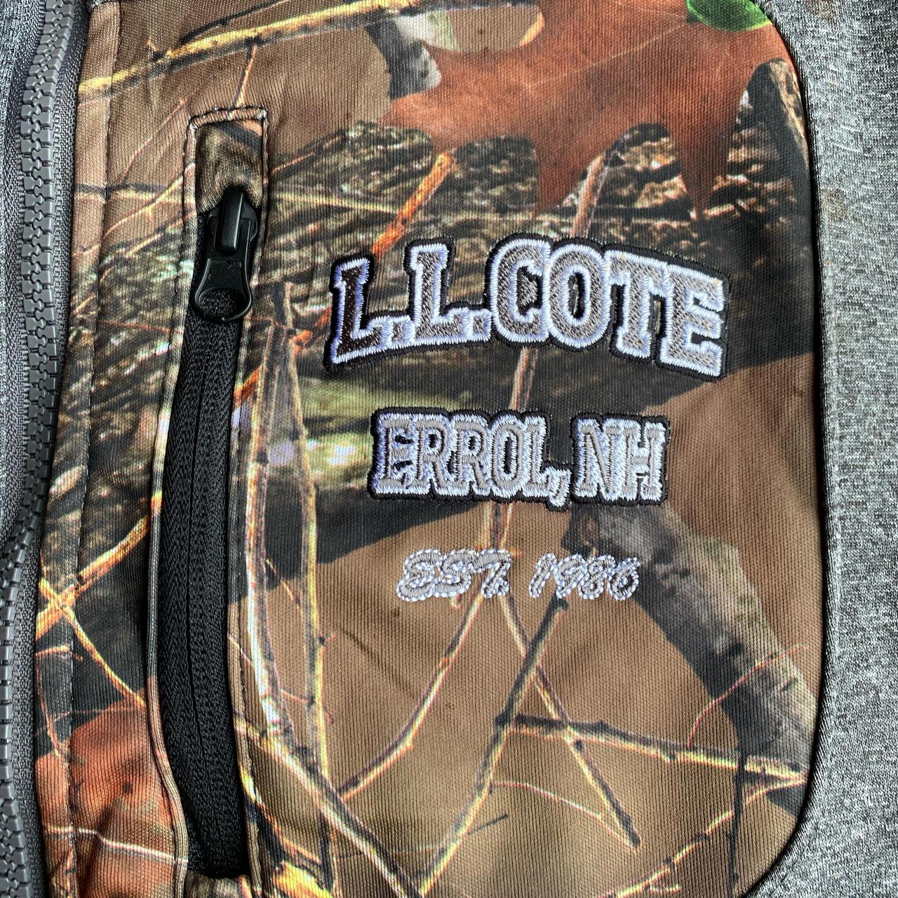 Grey Woodland Camouflage Full Zip Jacket - L