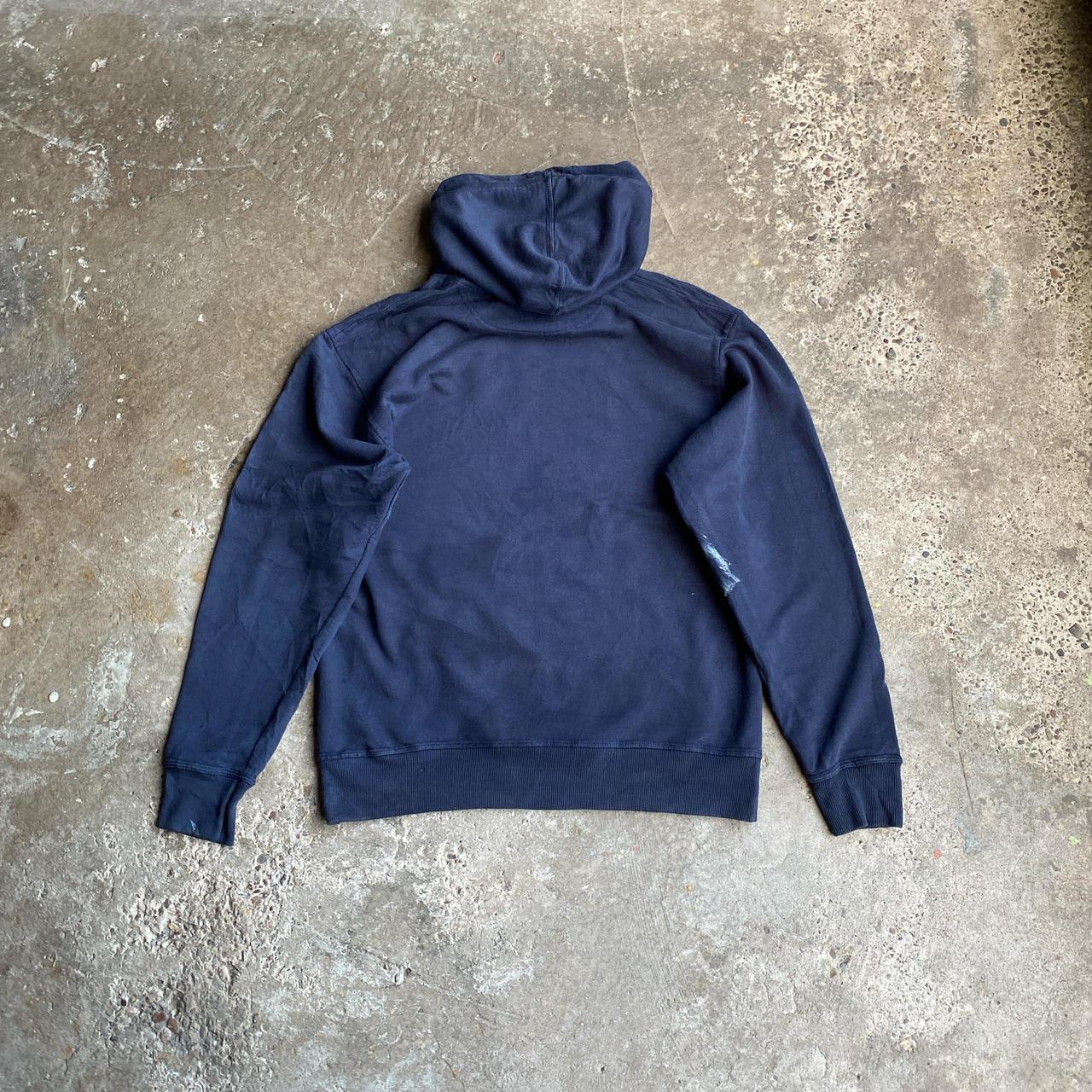 Navy Champion Logo Hoodie - M