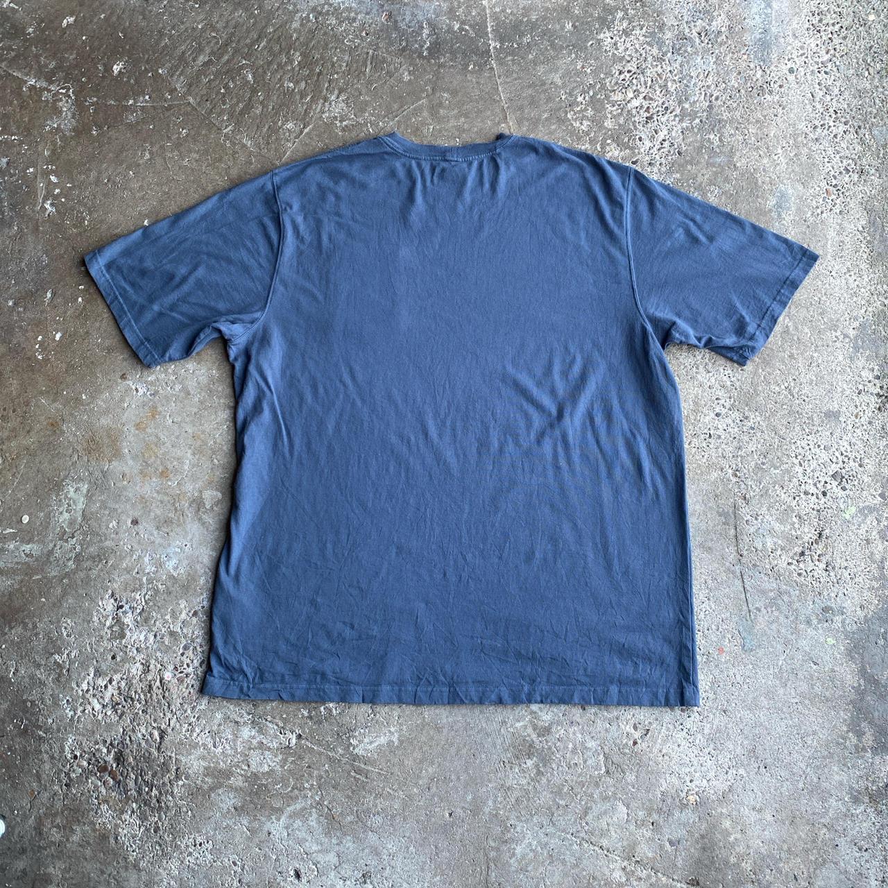 Blue Carhartt Single Pocket T-Shirt - 2XL