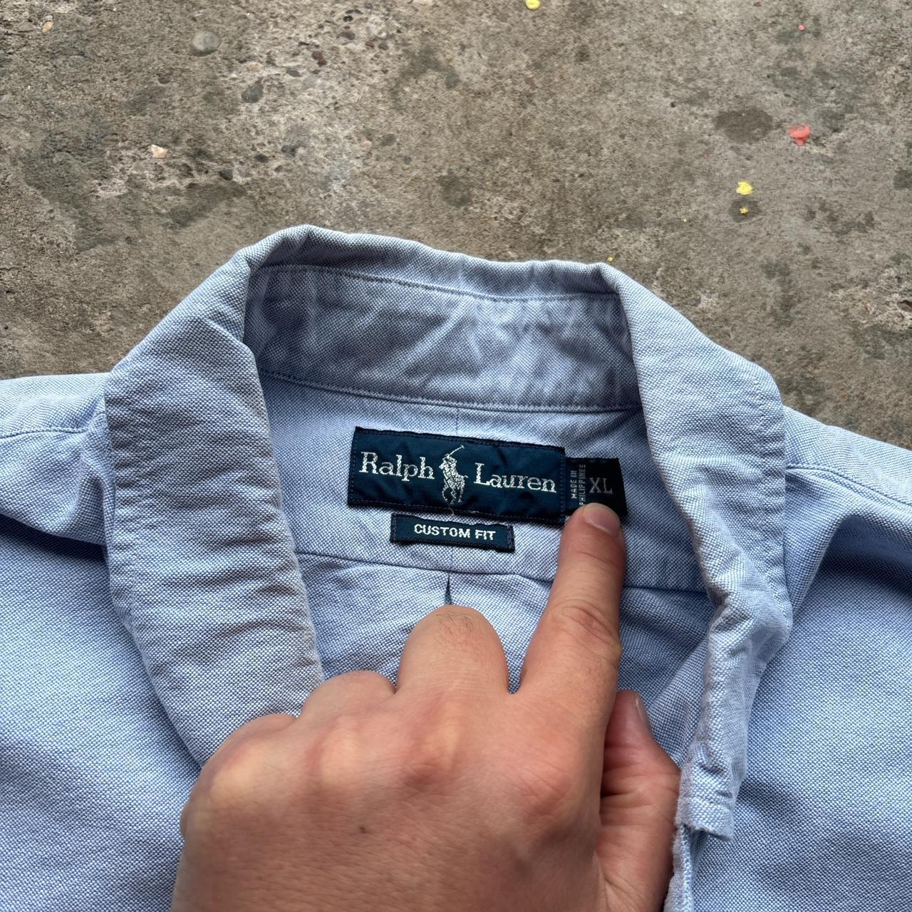 Vintage Blue Ralph Lauren Shirt - XL