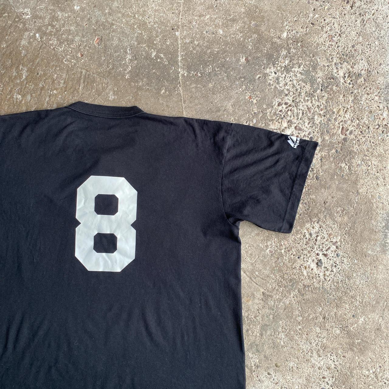 Black Majestic Pittsburgh Pirates Button Up Top - L