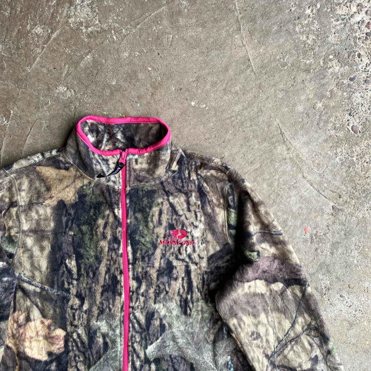 Mossy Oak Tree Camo Full-Zip Fleece - L (women’s)