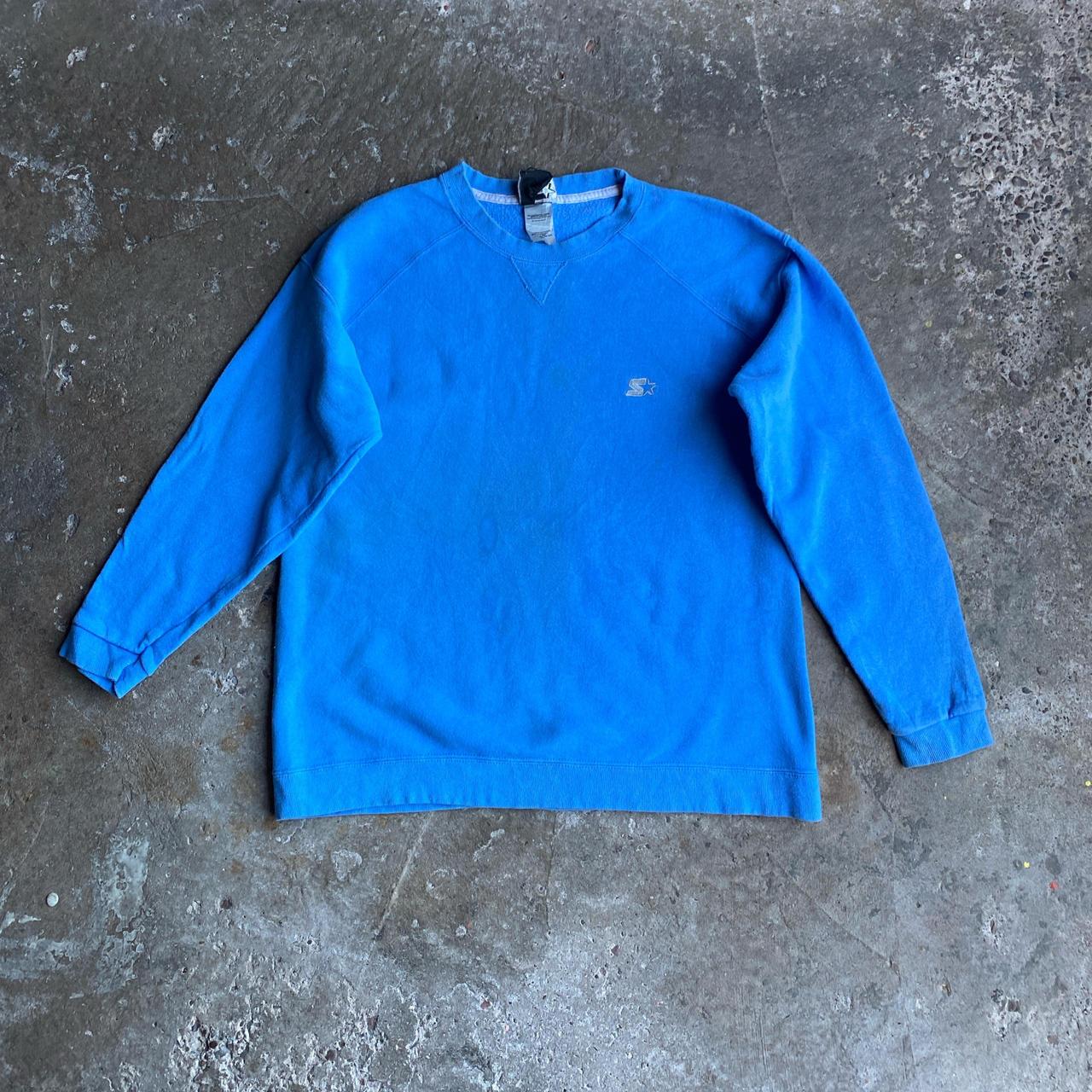 Blue Starter Embroidered Crewneck Sweatshirt - 16/18 (women’s)