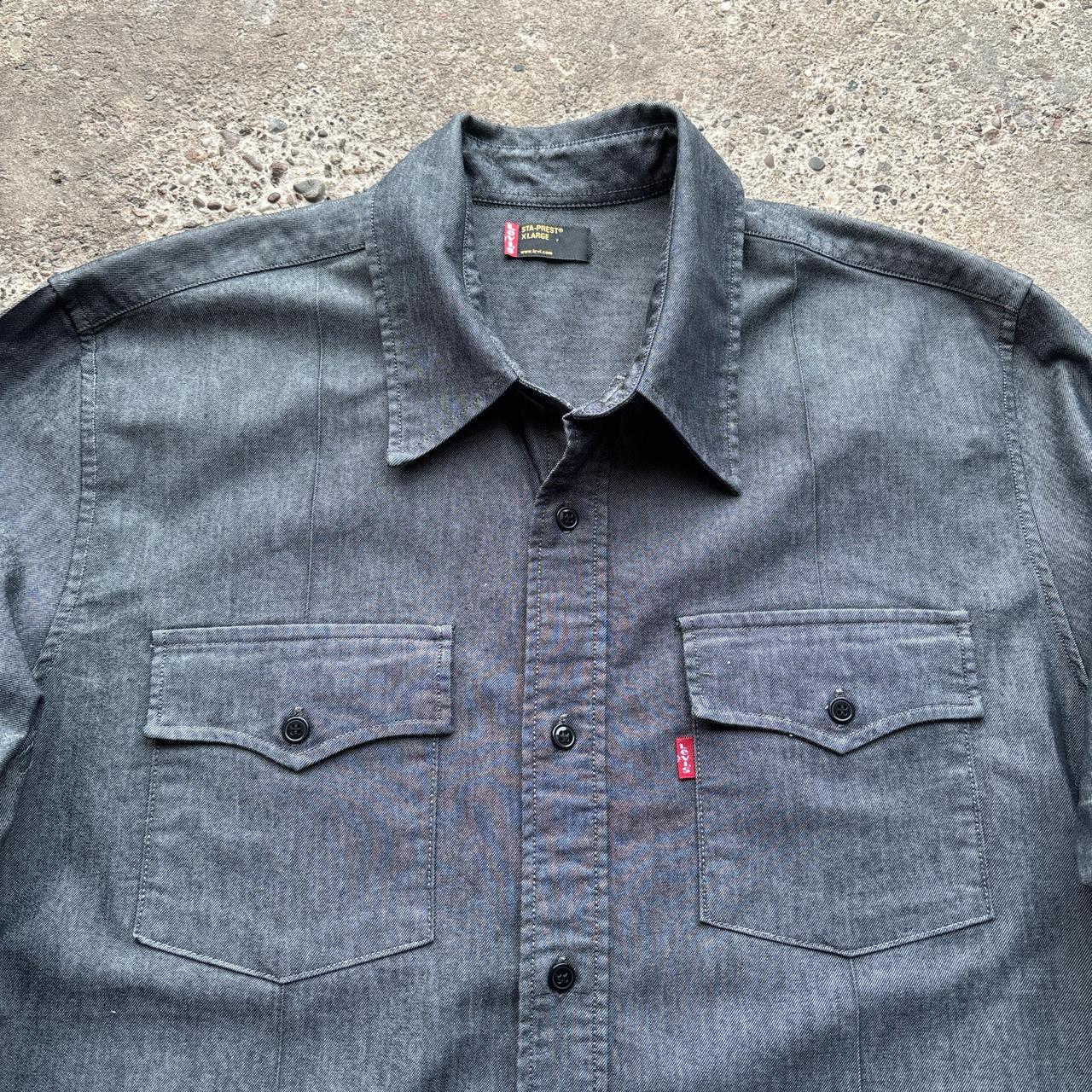 Grey Levi’s Sta-prest shirt - XL