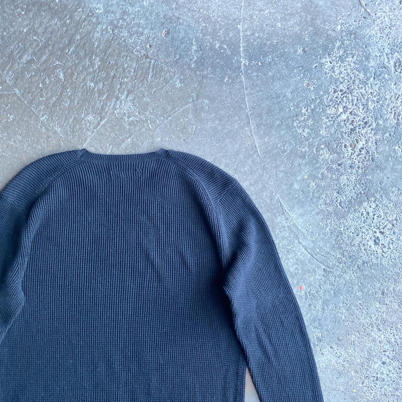 Black All Saints Knitted Jumper - L