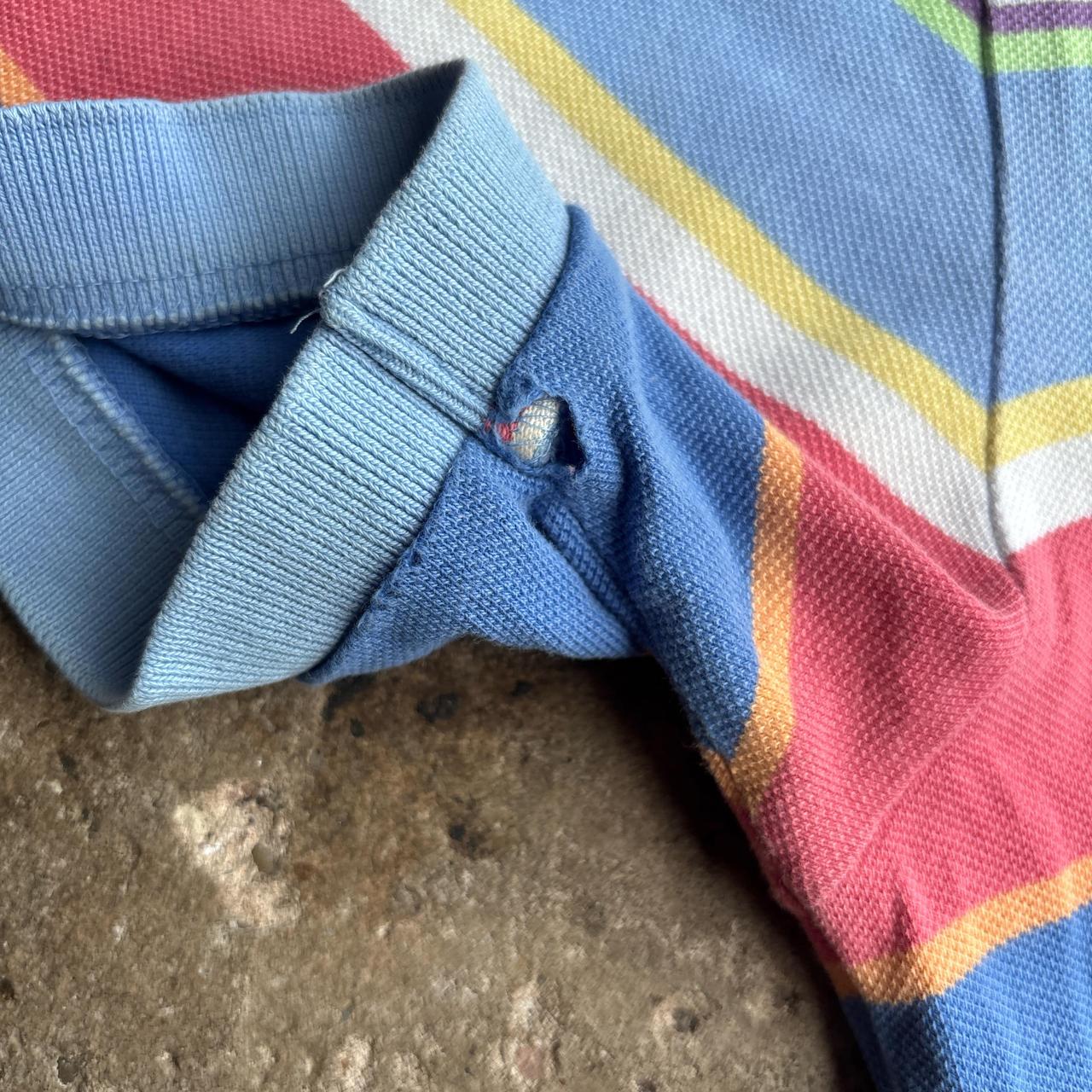 Multi-Coloured Striped Ralph Lauren Polo Shirt