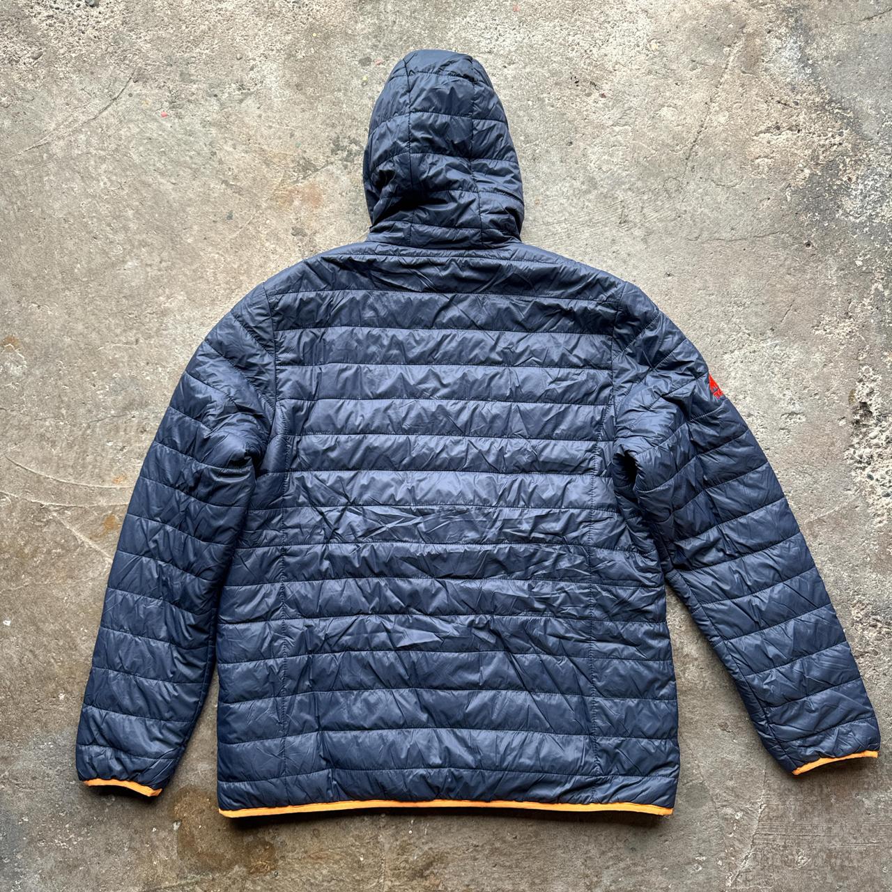 Navy and orange Dickies puffer jacket