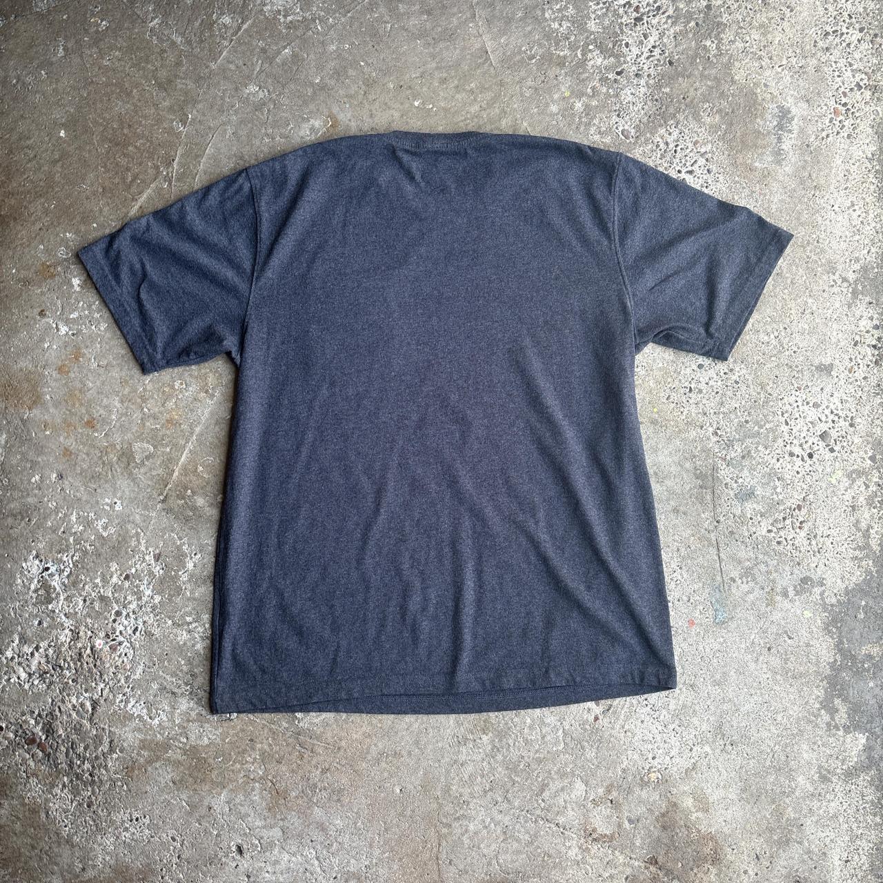 Textured Grey Single Pocket Carhartt T-Shirt - L