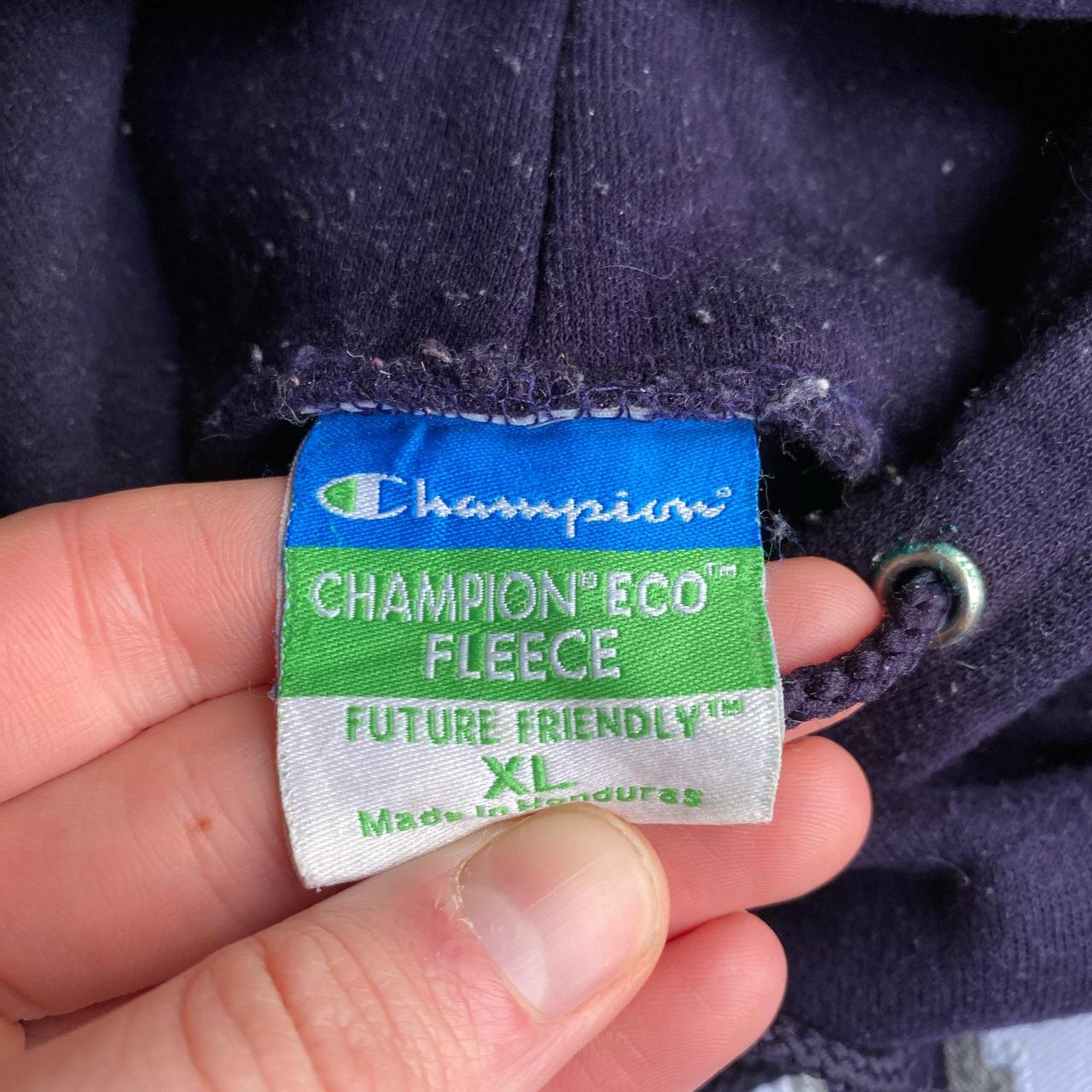 Purple Champion Hoodie w/ Sewanee Text - XL