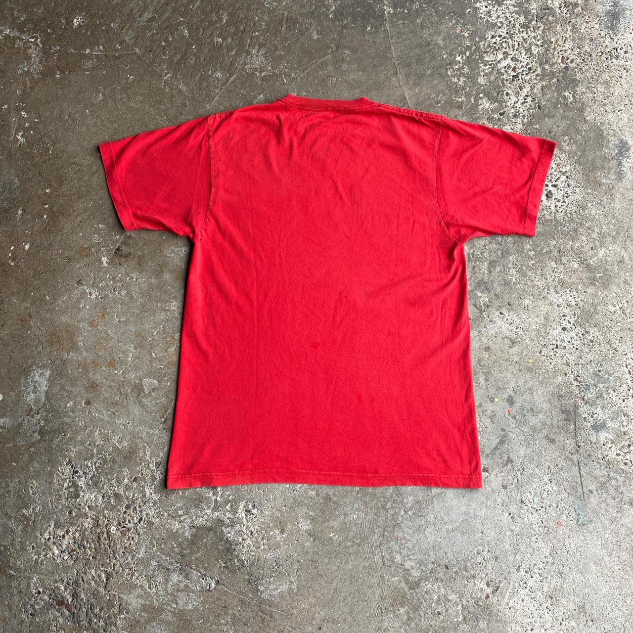 Adidas Detroit Pistons Red Graphic NBA T-Shirt - M