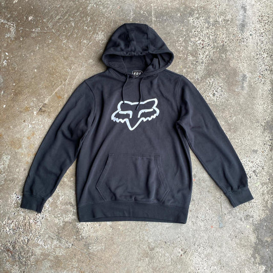 Black Fox Racing Drawstring Hoodie - M