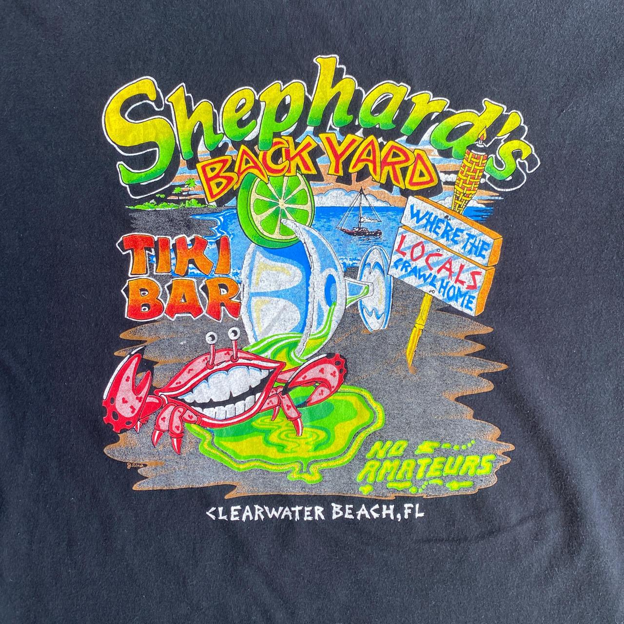 Black Graphic Bar T-Shirt - XL