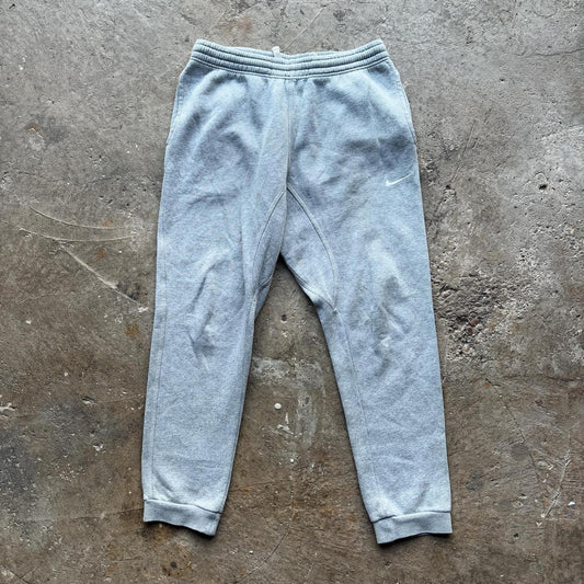 Nike grey sweatpants with embroidered swoosh