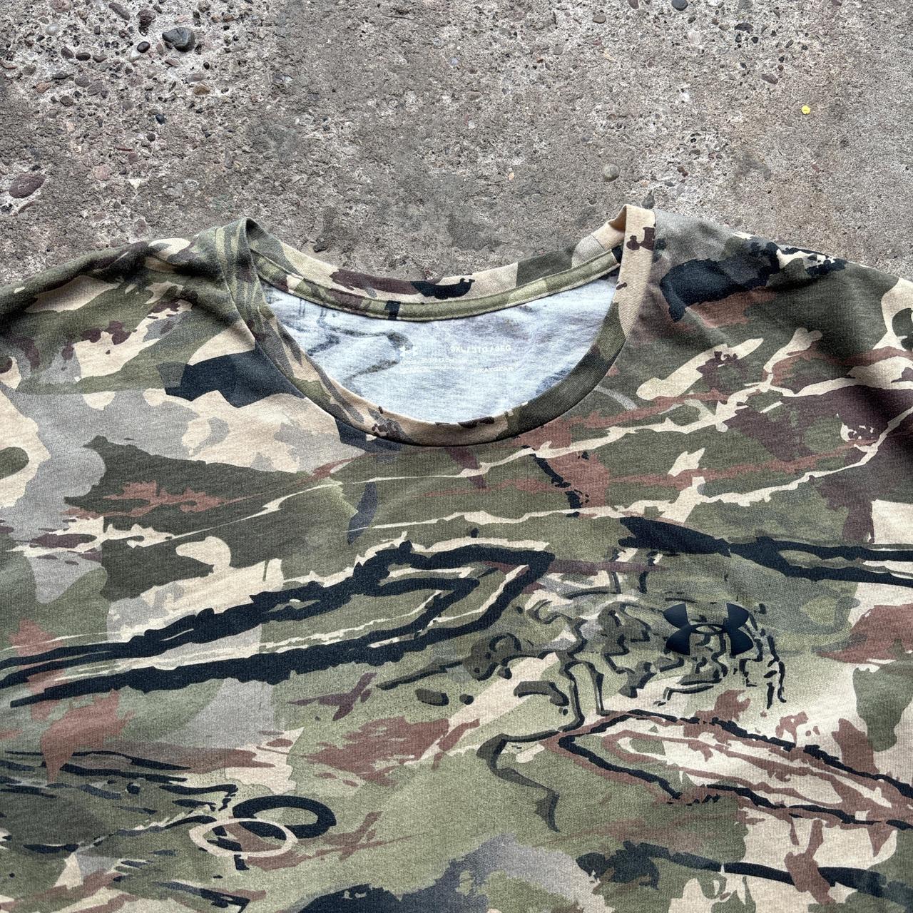 Green Camo Under Armour t-shirt - XXXL