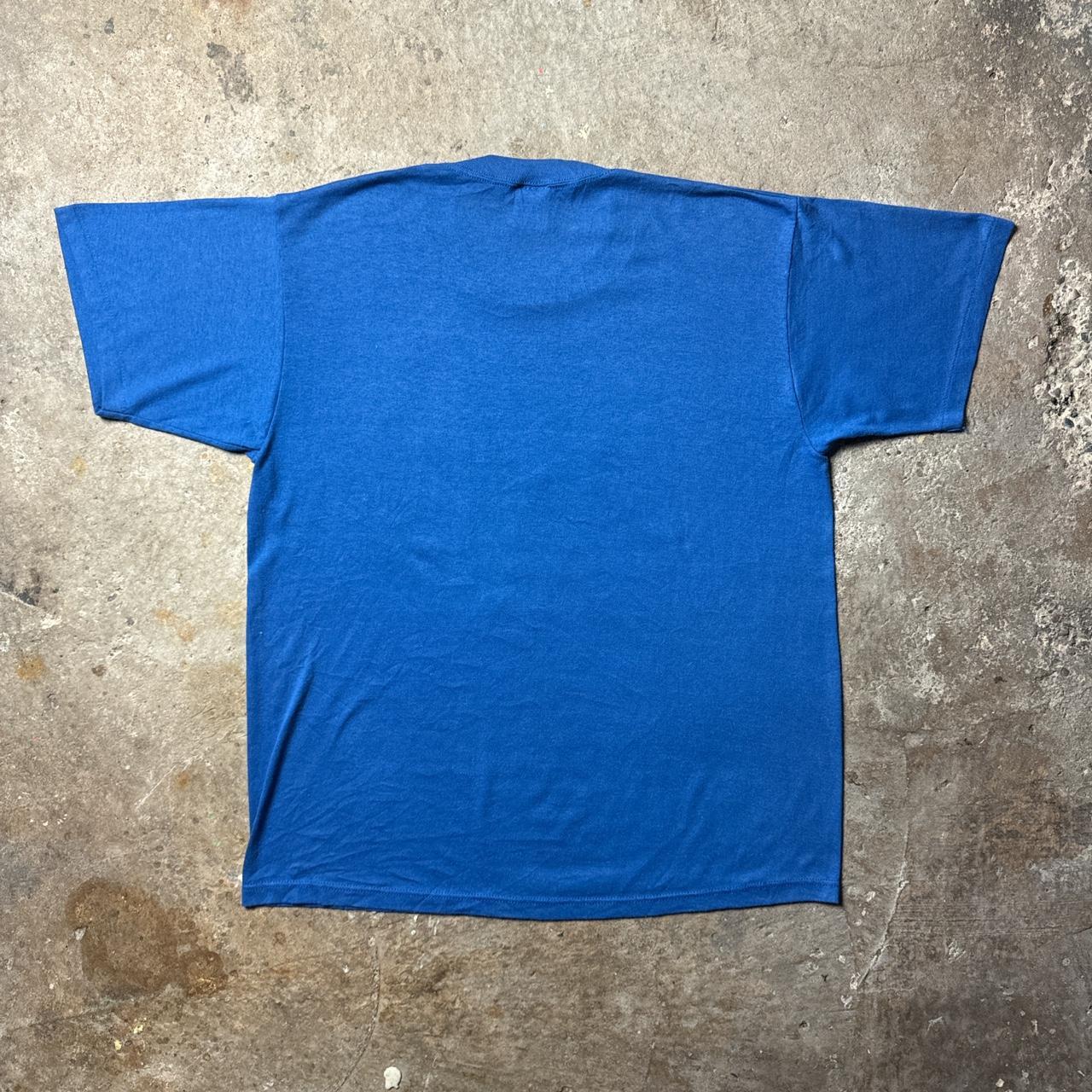 80s Blue ‘Damn Seagulls’ graphic tee