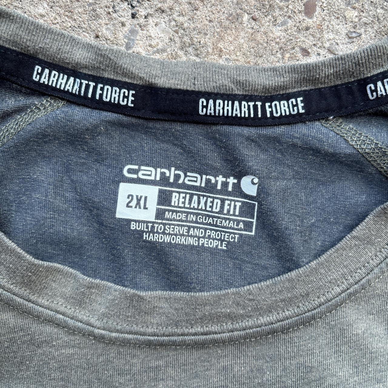 Green Carhartt Pocket Relaxed T-Shirt