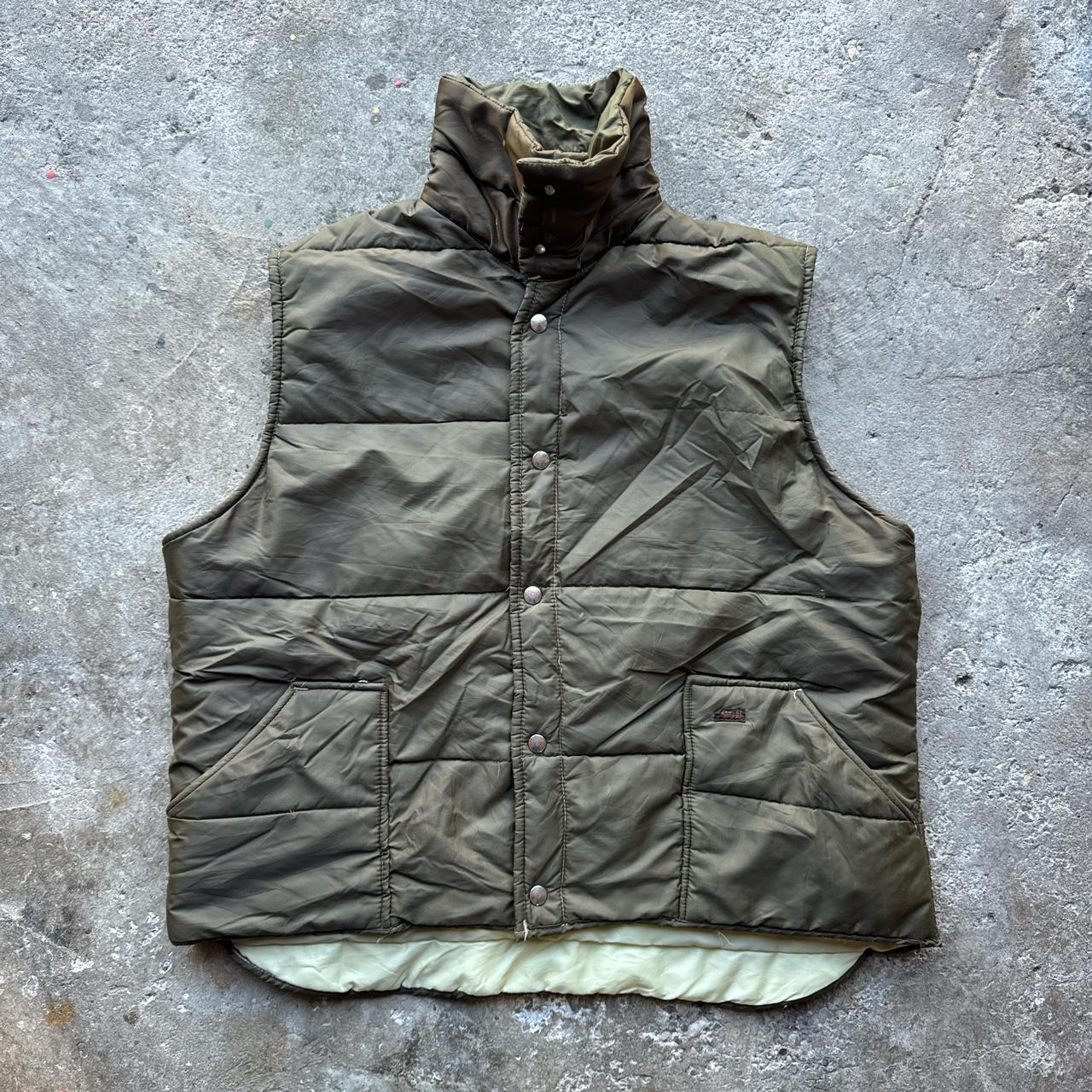 Vintage Wrangler puffer gilet