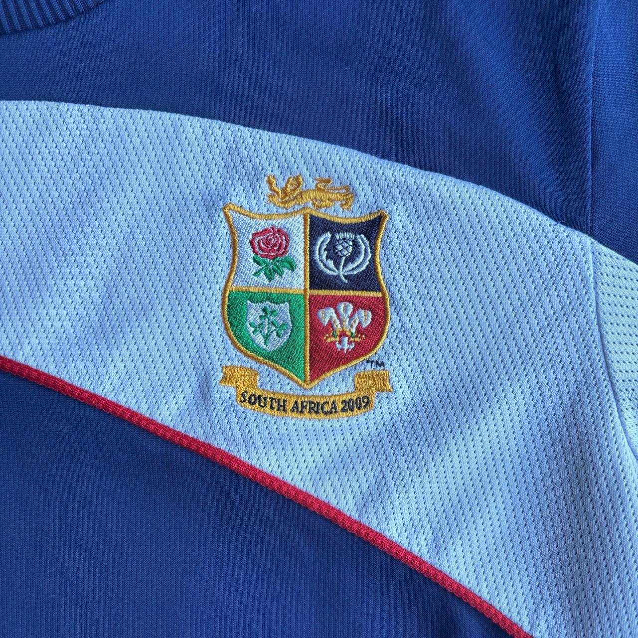 Navy 2009 Lions Tour Rugby Union Adidas T-Shirt