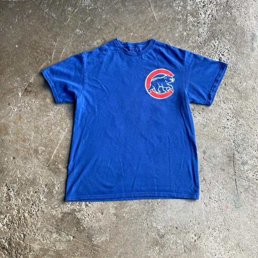 Blue Chicago Cubs Graphic Baseball T-Shirt - M
