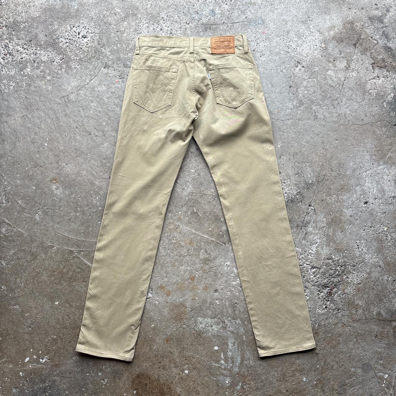 Tan Levi’s 511 cotton trousers - W30