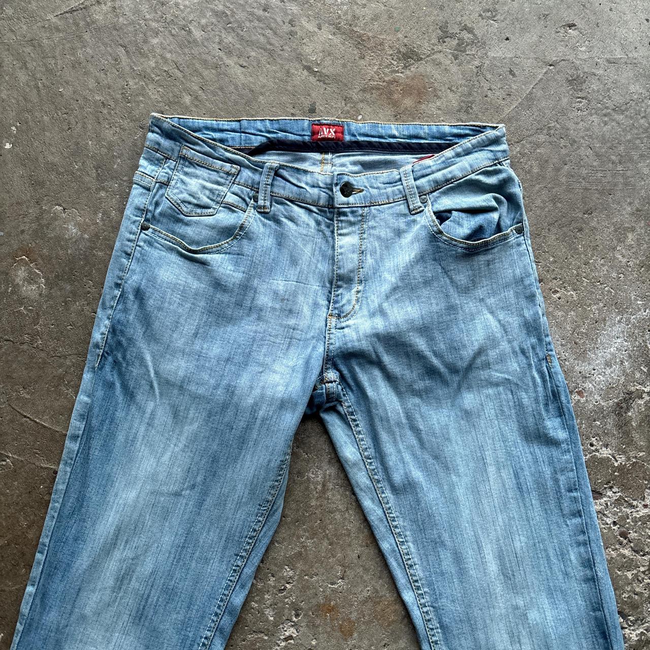 Light blue Avirex straight-leg jeans - W34