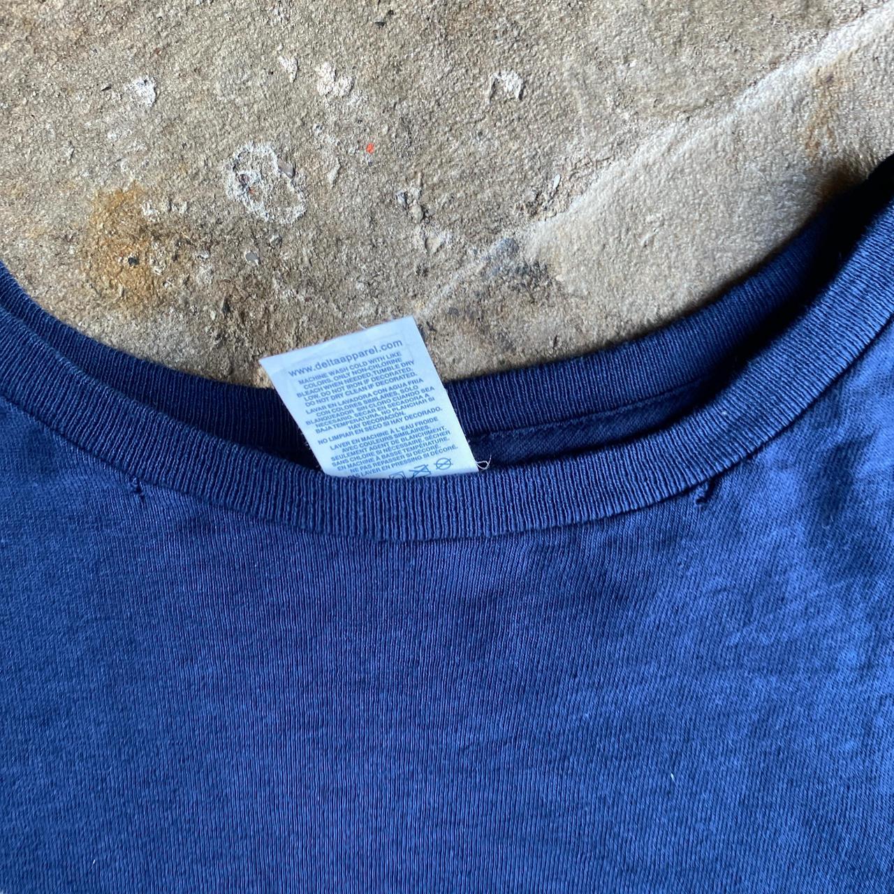 Navy Whiskey & Cigar Graphic T-Shirt