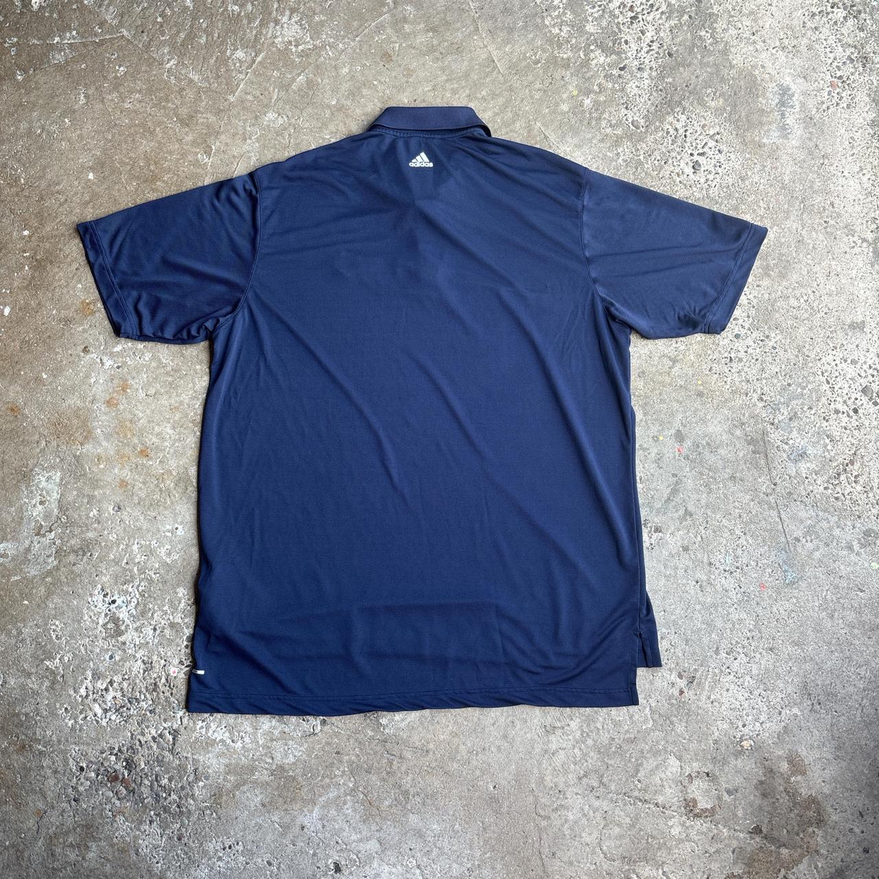 Navy Adidas BMW Golf Championship Polo Shirt