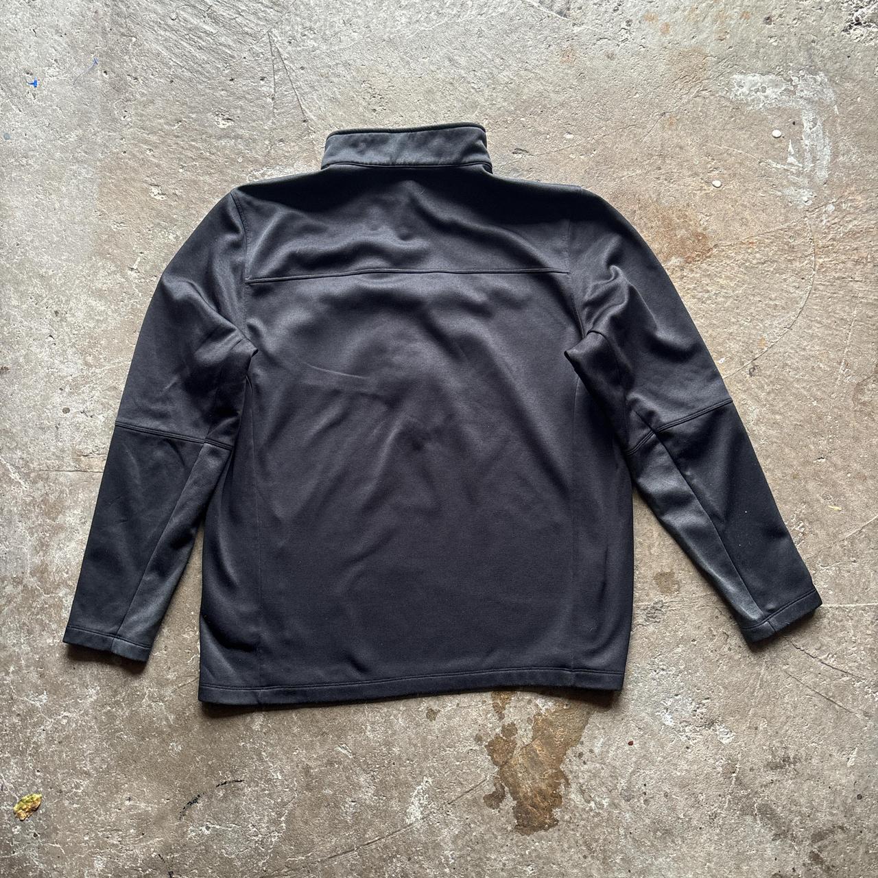 Black and grey The North Face Quarter Zip - XL