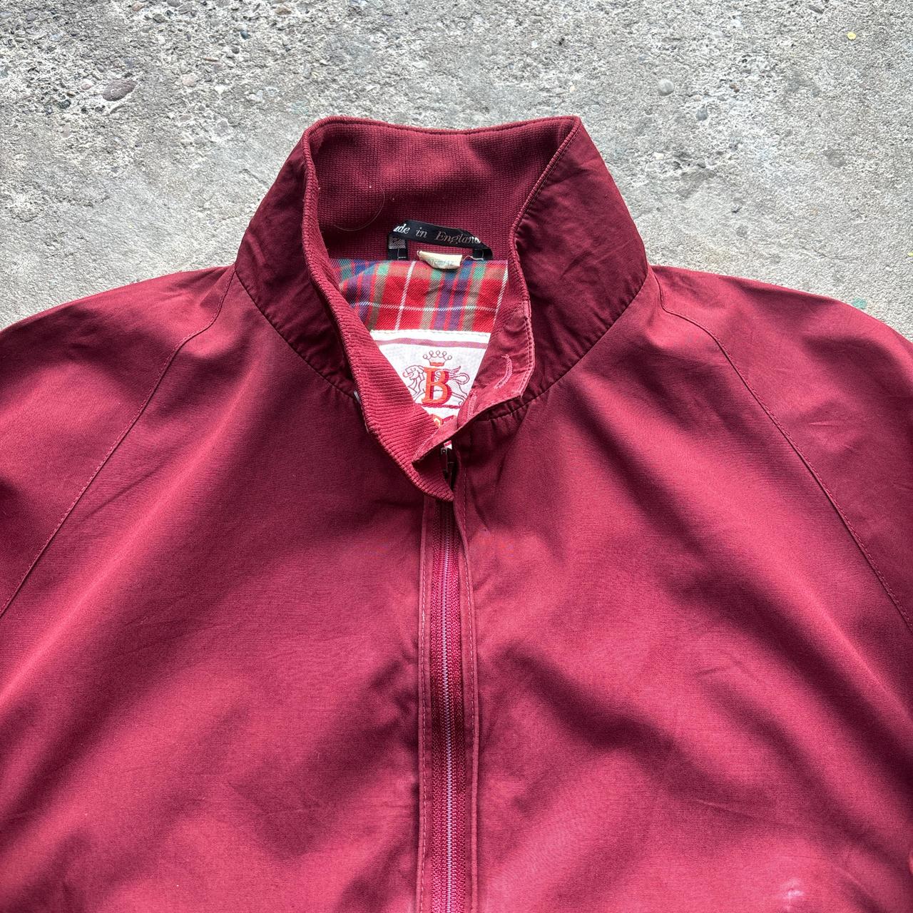 Vintage Burgundy Baracuta Harrington Jacket - L
