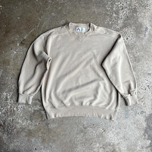 Cream ‘Athletic Club’ Crewneck Sweatshirt - XL