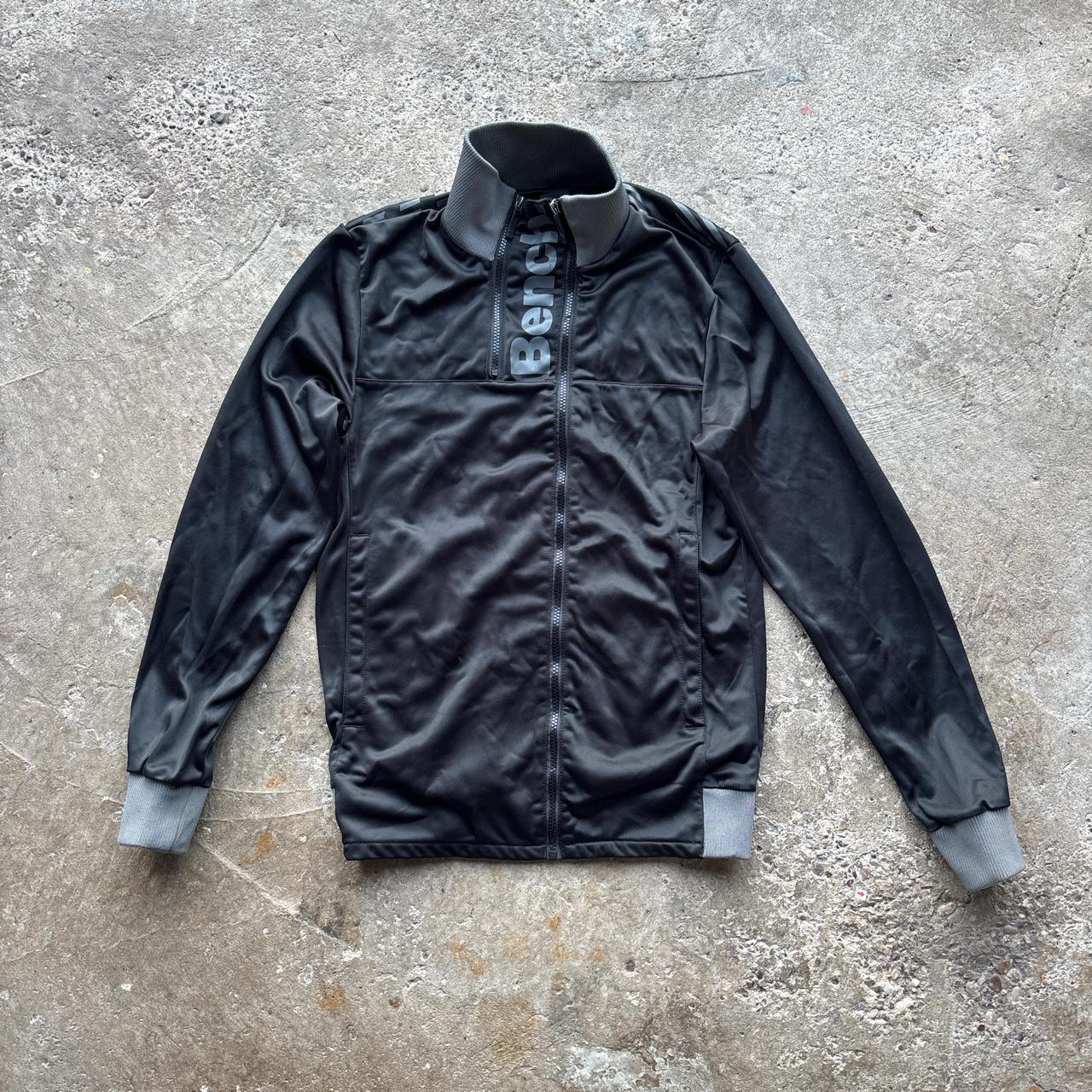 Black and grey Bench Track Jacket