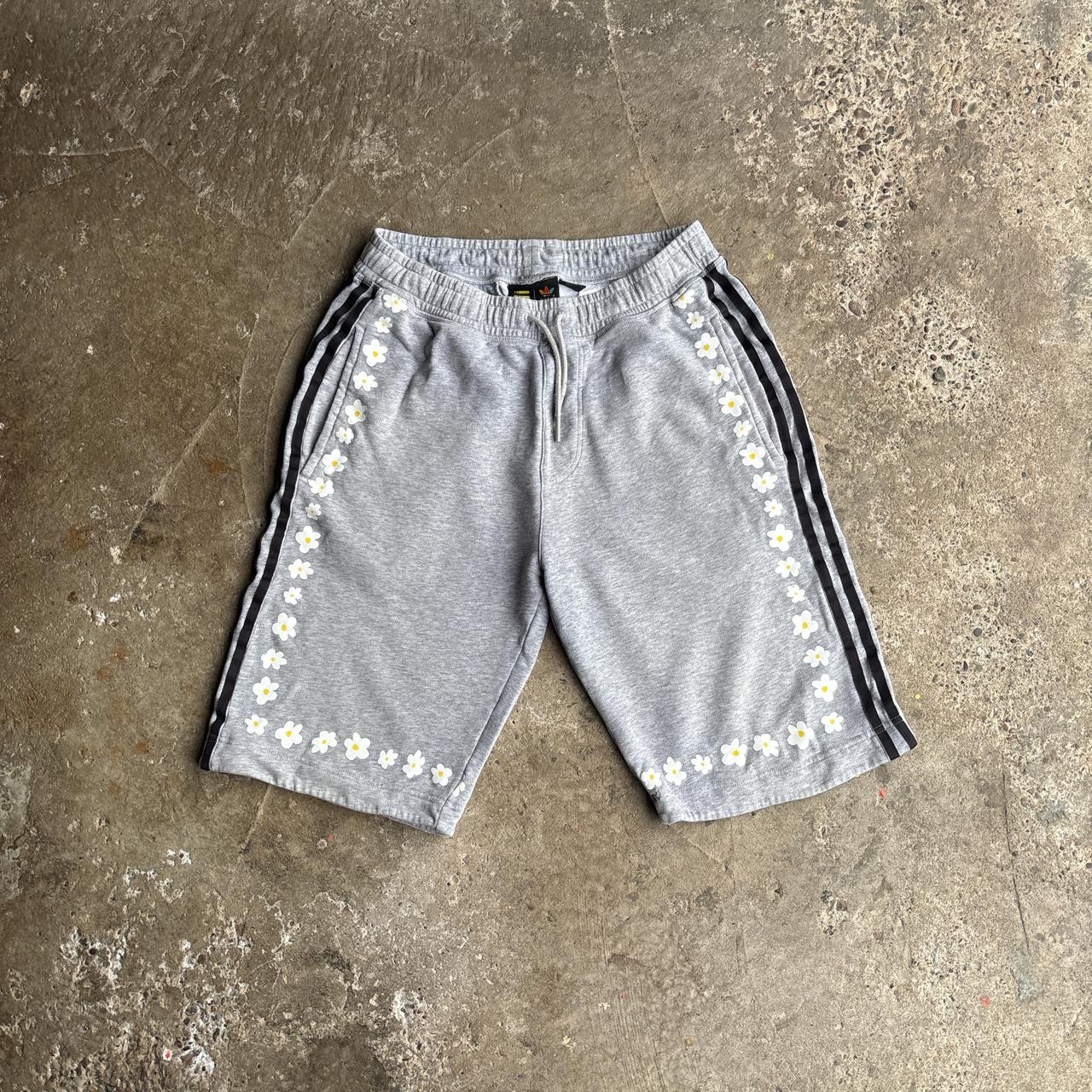 Grey Pharrell Williams x Adidas Grey Tracksuit Shorts