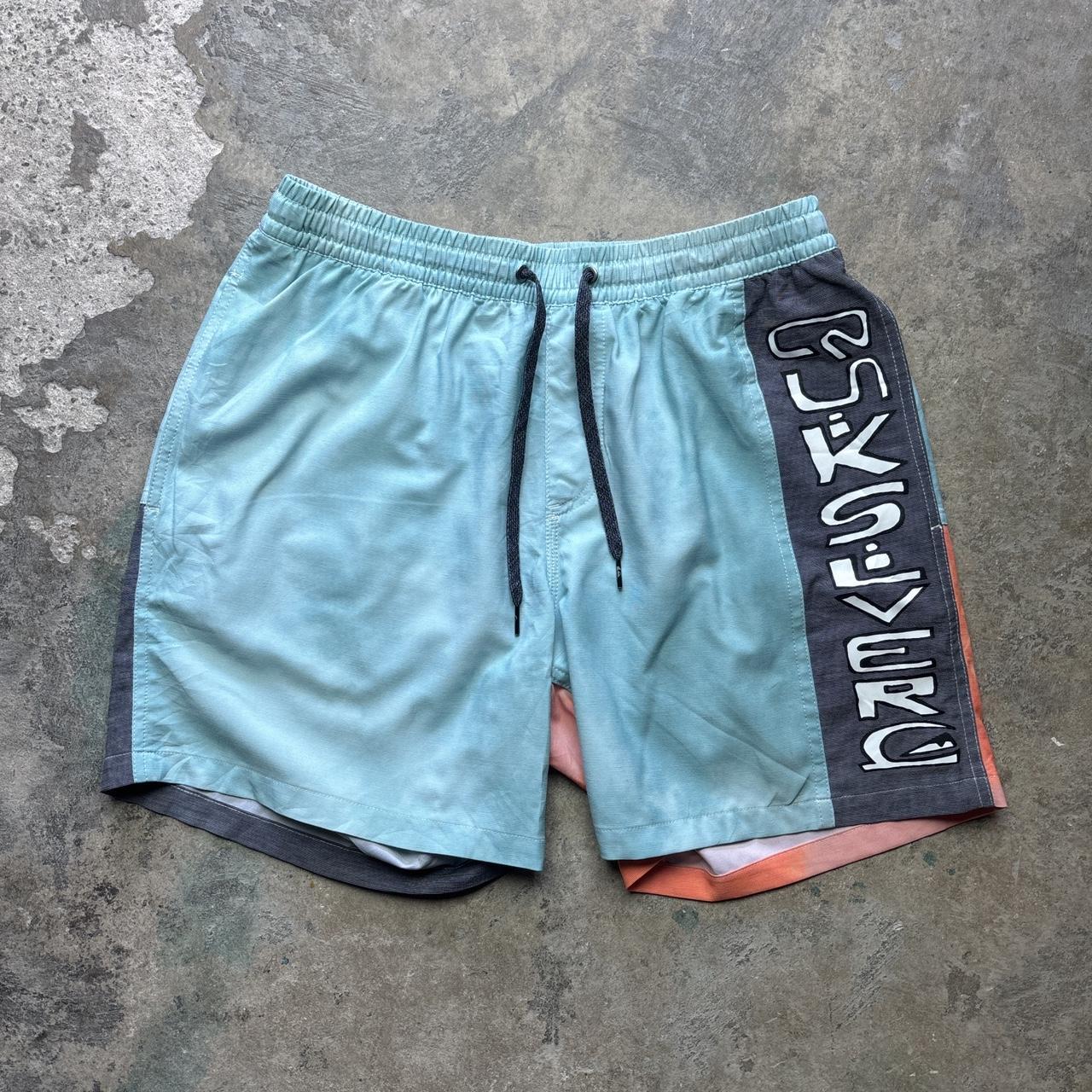 Vintage blue Quiksilver swimming trunks 00s  - W28/M