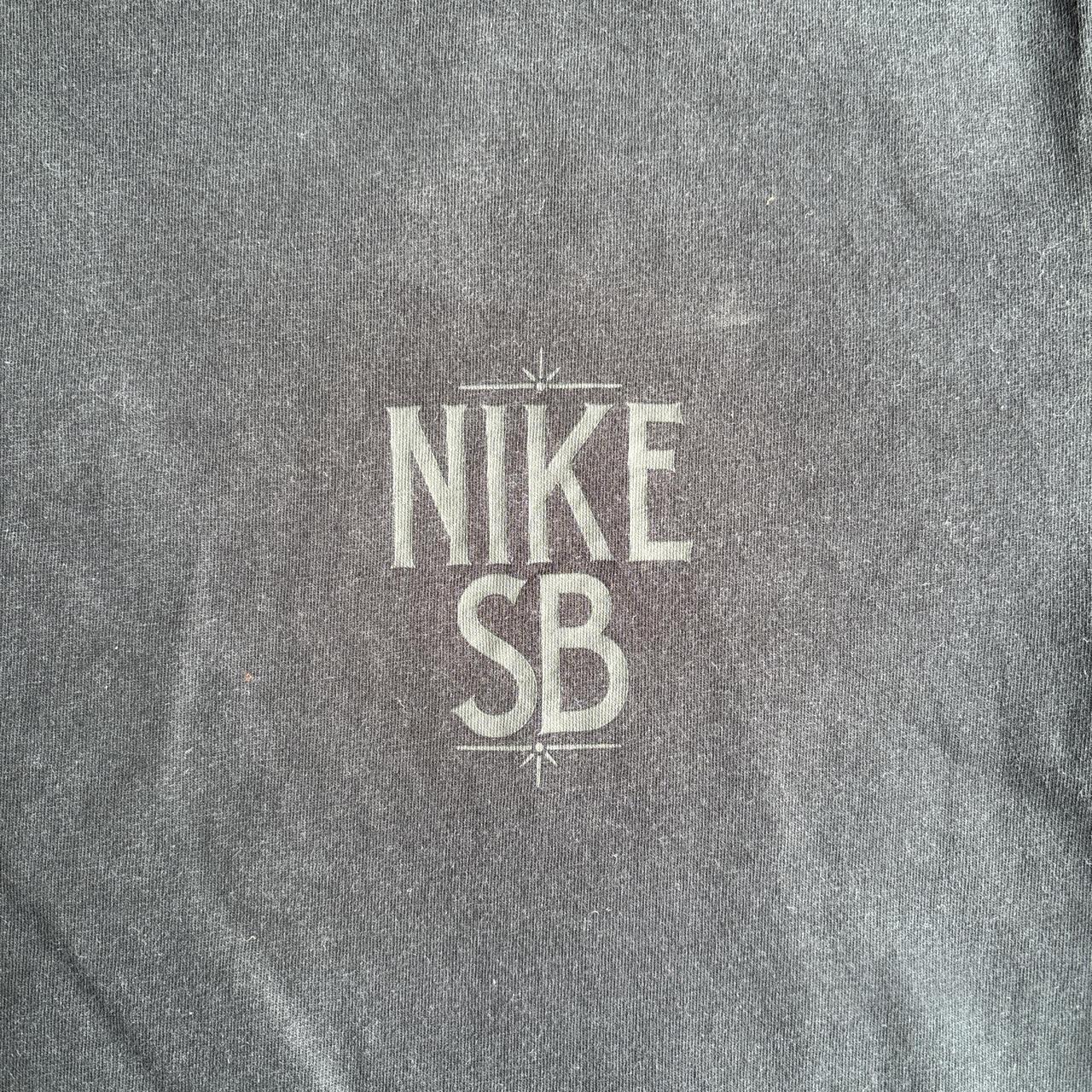 Black Nike SB T-Shirt w/ Back Graphic