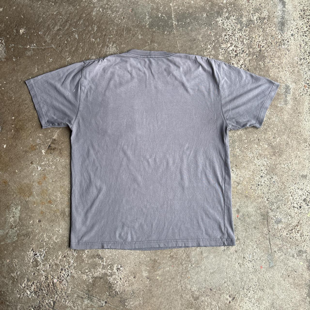 Grey Carhartt Single Pocket T-Shirt - XL