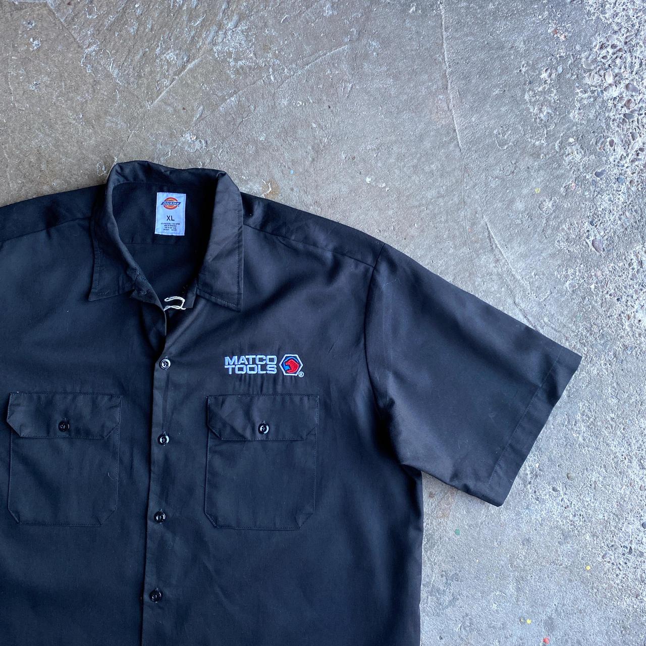 Black Dickies Short Sleeve Workwear Shirt - XL