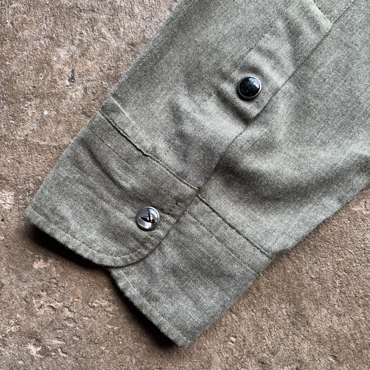 Y2K Green Diesel 55 western shirt