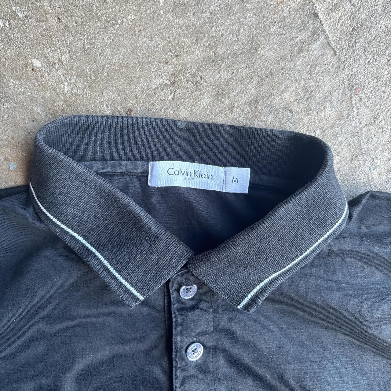 Black Calvin Klein Golf Polo Shirt