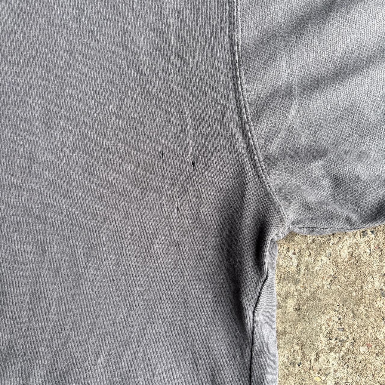 Grey Carhartt Single Pocket T-Shirt - XL