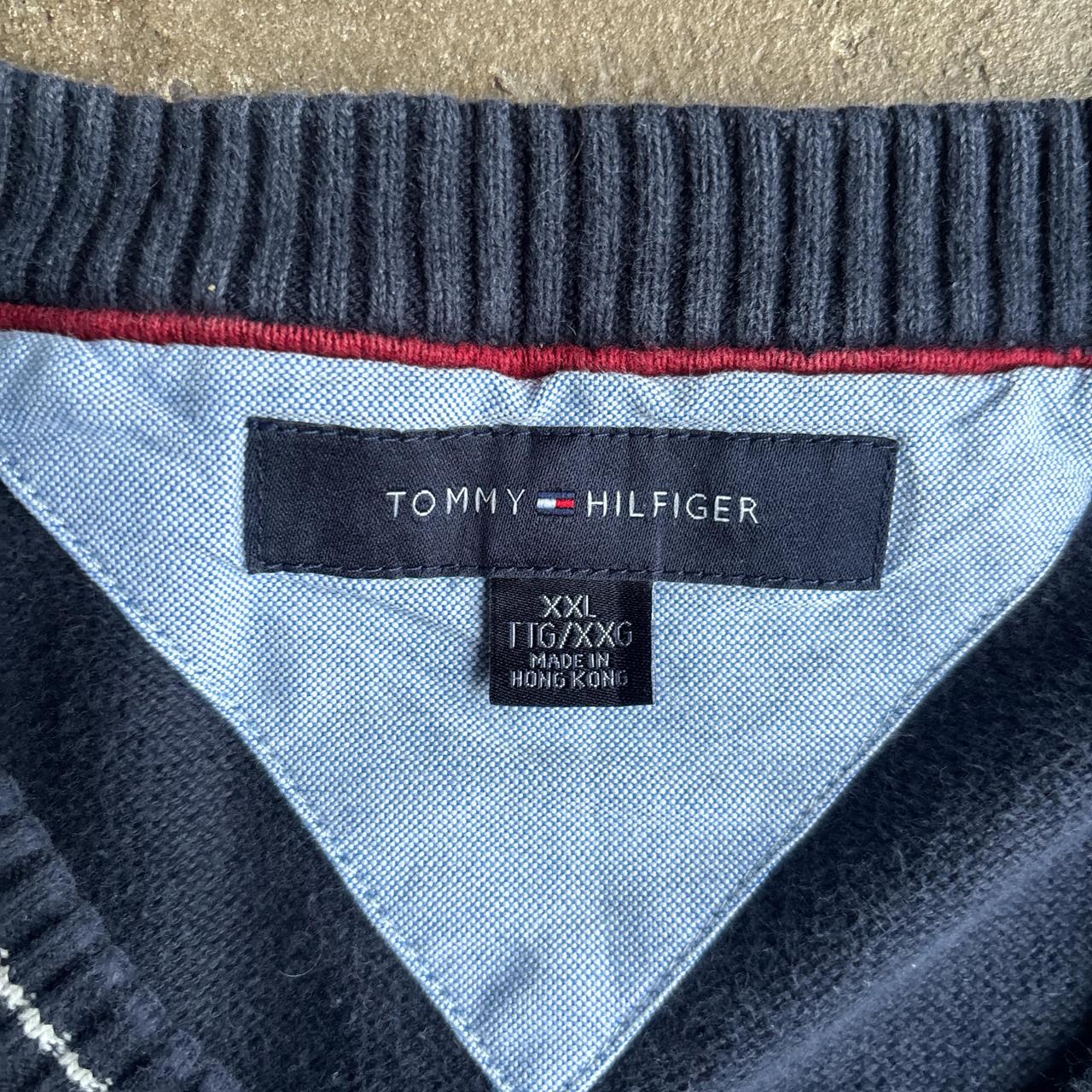 Navy Tommy Hilfiger Sweater Vest - 2XL
