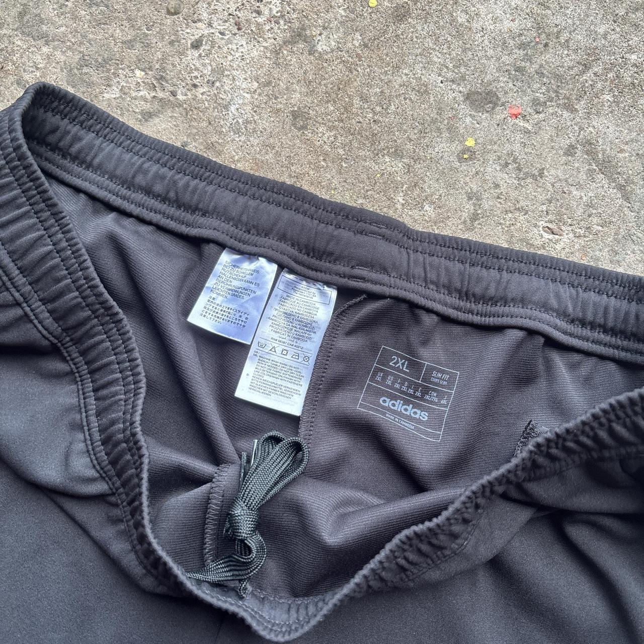 Black Manchester United Adidas sweatpants