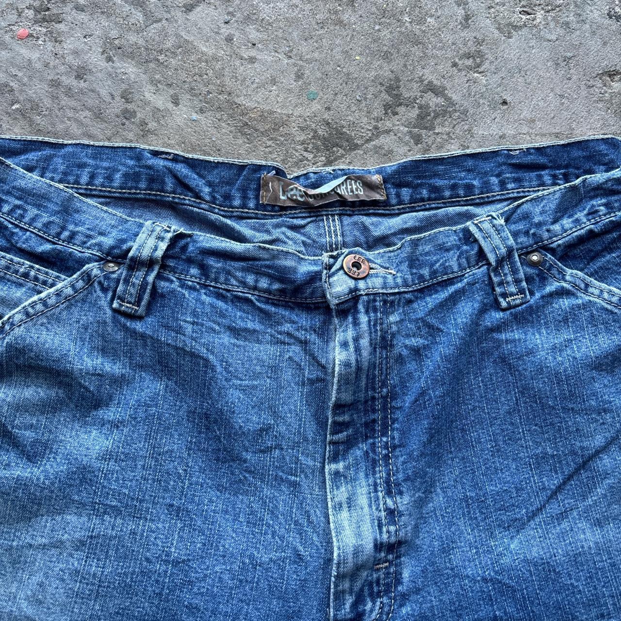 Blue denim Lee Jorts
