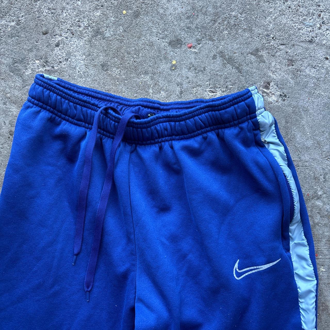 Blue Nike Dri-fit sweatpants