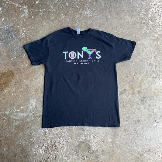 Black Tony’s Graphic Bar T-Shirt - M