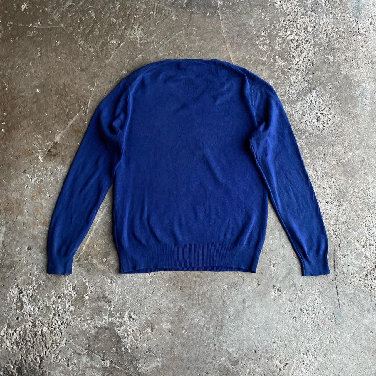 Navy Ralph Lauren V-Neck Jumper - S