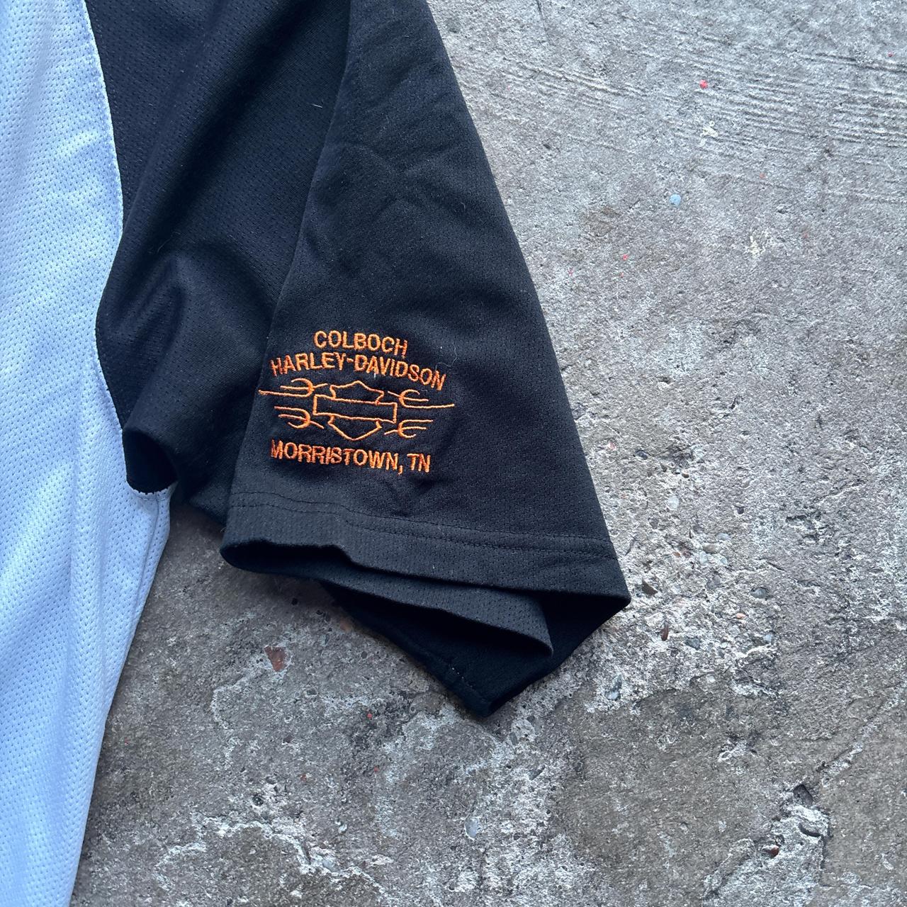 White Harley Davidson Raglan t-shirt - XL