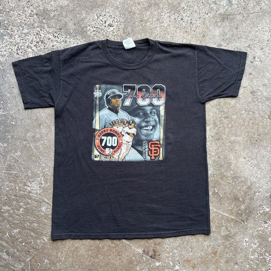 Barry Bonds 2004 San Francisco Giants 700 Home Runs Tshirt Size MLB