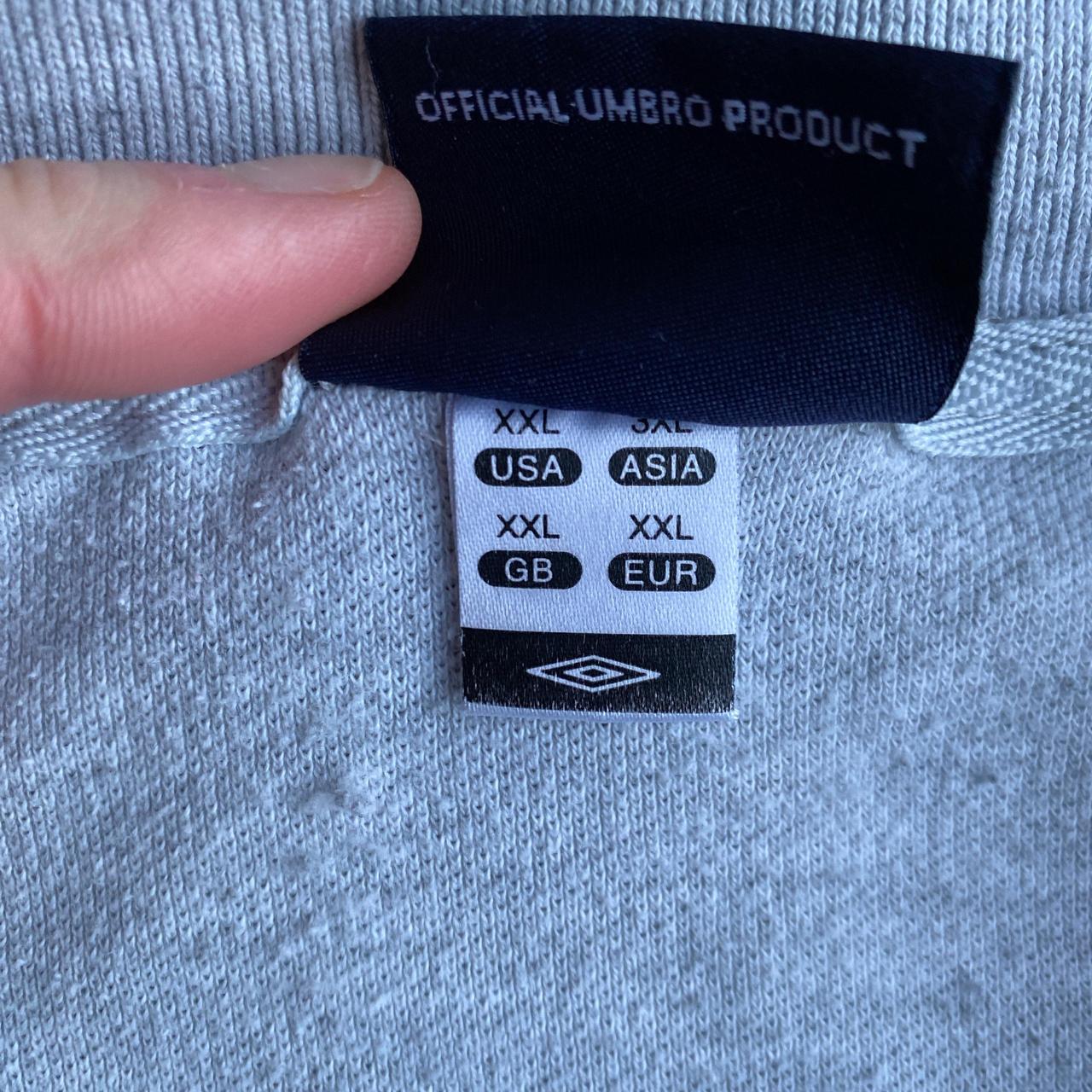 Grey Umbro Polo Shirt - 2XL