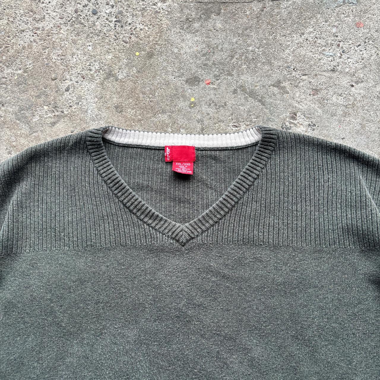 Green Levi’s knitted sweater