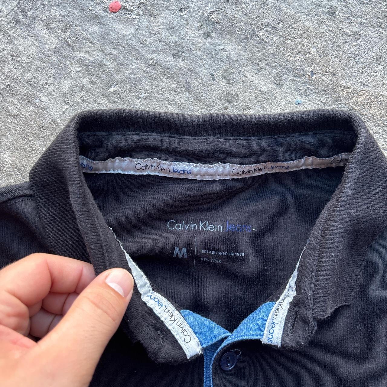 Black Calvin Klein Jeans Polo shirt - M